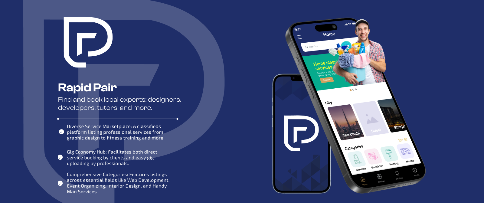 Rapid Pair – Classified mobile app showcase